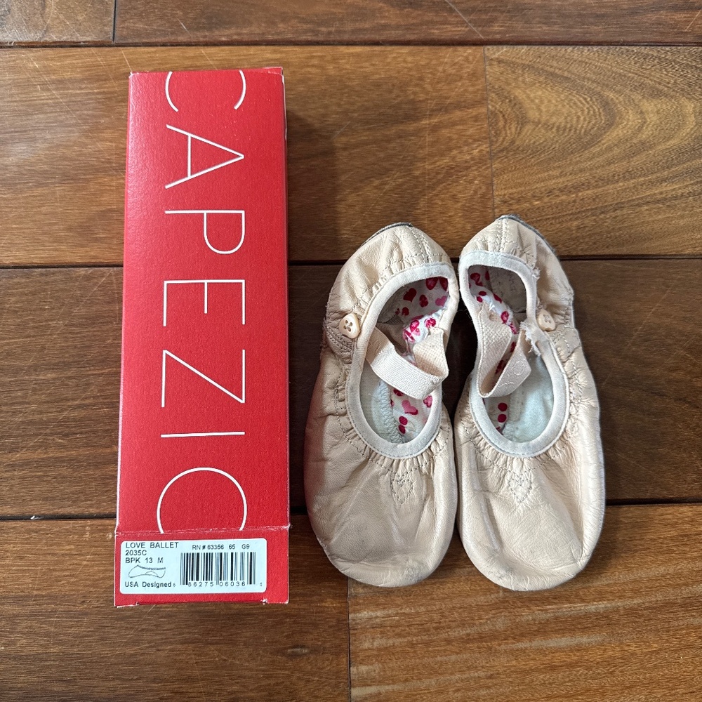 Capezio Love Ballet slippers size 13